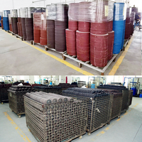 Disk Flap Aluminium Zirkonia Premium 4.5x 7/8 Inci, Disk Pengamplasan Berkualitas Tinggi, Disk Pengamplasan Las untuk Baja Tahan Karat