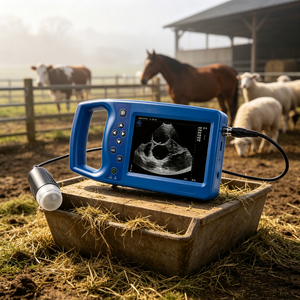 Ecógrafo Veterinario Portátil <span class=keywords><strong>de</strong></span> Mano con Pantalla Grande, Imágenes HD, <span class=keywords><strong>Prueba</strong></span> <span class=keywords><strong>de</strong></span> <span class=keywords><strong>Embarazo</strong></span> en Ganado - Product Image 1