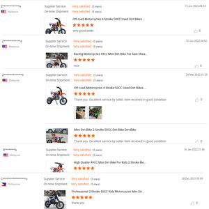 Double frein hydraulique 2 temps force refroidissement par air moteur mini cyclomoteur <span class=keywords><strong>cross</strong></span> <span class=keywords><strong>50cc</strong></span> dirt bike - Product Image 5