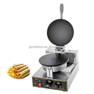 Hete Verkoop Fastfood Snackapparatuur Elektrische Wafelmakers Commerciële Twee-Plaat Eierrolmachine - Product Image 4