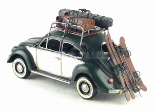 2021 di alta qualità vendita calda Volkswagen scarabeo sci <span class=keywords><strong>classico</strong></span> modello di auto <span class=keywords><strong>antico</strong></span> ferro Bar caffè ristorante decorazioni - Product Image 6