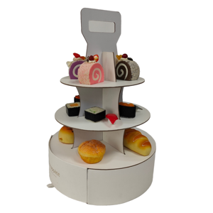 Présentoir de gâteaux portable pour mariage, anniversaire, fête, avec réfrigérateur intégré - Product Image 2