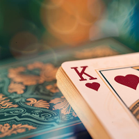 Cartes à jouer avec bords dorés, cartes à jouer en papier, impression de cartes personnalisées