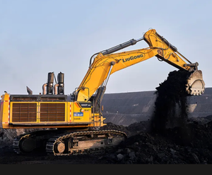 รถขุด Liugong 990FHD ขนาด 90 ตัน รถขุดตีนตะขาบสำหรับงานหนัก กำลังสูง ใช้ระบบไฮดรอลิก เหมาะสำหรับงานเหมืองหินและงานขุดเหมืองแบบเปิด - Product Image 1