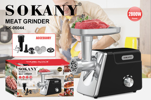 <span class=keywords><strong>Picadora</strong></span> y Rebanadora Eléctrica Multifuncional de Carne de 2800w, Ideal para Albóndigas y Salchichas, en Oferta - Product Image 2