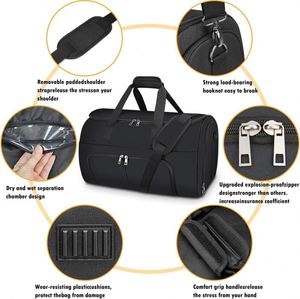 Échantillon Gratuit : Sacs de Voyage pour Vêtements, Sacs de Rangement Suspendus avec Poches pour Hommes et Femmes - Product Image 5