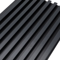 Plaque en alliage d'aluminium 6063 de haute qualité, profilés en aluminium sur mesure avec services de découpe et de pliage