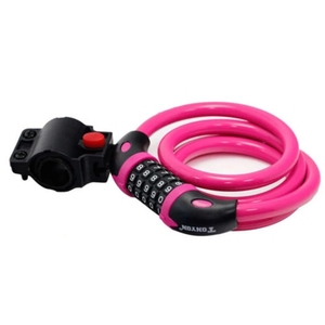 Venta directa de candado de cable de bicicleta de alta calidad combinación de 5 dígitos candado de bicicleta de Venta caliente - Product Image 3