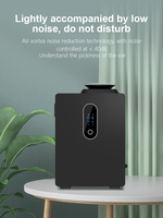 Diffuseur d'arôme électrique sans eau commercial 1000ml CVC 1 an langue de fonctionnement française pour les hôtels ménages parfum en métal