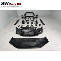 Kit de carrosserie BRZ Style VRS de haute qualité pour Toyota GT86 BRZ ZN6 mise à niveau pare-chocs avant arrière ailes jupes latérales accessoires de voiture 2012 +