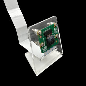 AISmartlink Raspberry <span class=keywords><strong>Pi</strong></span> staffa per fotocamera staffa in acrilico ad alta trasparenza supporta la fotocamera ufficiale Raspberry <span class=keywords><strong>Pi</strong></span> - Product Image 4
