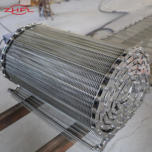 Oferta Especial: Cinta Transportadora de Malla Metálica de Acero Inoxidable 304 de Grado Alimenticio con Servicios de Corte/Soldadura/Doblado - Product Image 1