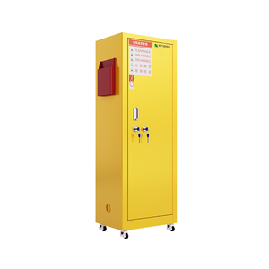Armoire de sécurité industrielle avec roulettes verrouillables, solution de stockage réutilisable pour laboratoire, équipement obstétrical pour animaux de compagnie, modèle de la marque SNSEK - Product Image 1