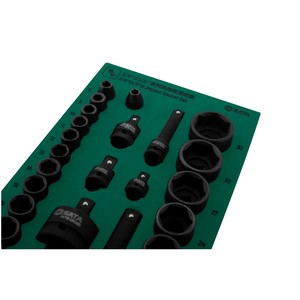USA APEX <span class=keywords><strong>36PC</strong></span>. 3/8 "X1/2" Dr. Impact Socket Set nhà máy hội thảo công cụ làm bằng vật liệu EVA - Product Image 3