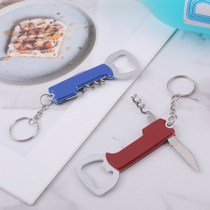 Tùy Chỉnh Kim Loại Cầm Tay Rượu Vang & Bia Mở Với Móc Chìa Khóa Hiện Đại Đa-Mục Đích Mở Chai Thiết Kế Sáng Tạo - Product Image 6