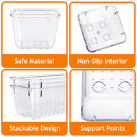 Table pratique et durable petites pièces boîte à tiroirs cuisine tiroir organisateur 28 pièces
