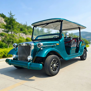 รถยนต์ชมวิวไฟฟ้าสุดหรูคุณภาพสูง สไตล์วินเทจ รุ่น RC-03 4-17 ที่นั่ง ความเร็วสูงสุด 30-40 กม./ชม. สีสั่งทำได้ - Product Image 1