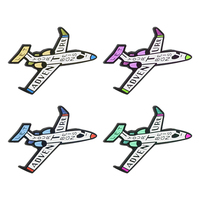 Pins de revers en métal personnalisés, modèle avion et hélicoptère, finition or et argent antique, émail, moulage et sérigraphie