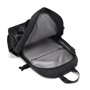Men's Large-Capacity Multi-Functional Laptop <b>Backpack</b> Fashionable Business Commuting Bag for Casual Travel Zipper Closure - Product Image 4
