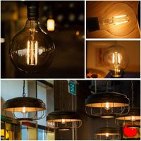 G80 G95 G125 G225 E26 E27 B22 LED Filament Globe Ampoule Lumière 2W 4W 6W 8W 10W 12W