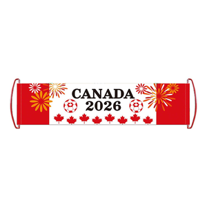 ธงเชียร์ฟุตบอลแบบถือสำหรับแฟนบอลฟุตบอล<span class=keywords><strong>โลก</strong></span> 2026 สหรัฐอเมริกา แคนาดา เม็กซิโก ทำเองได้ - Product Image 6