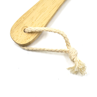 Râpe à pieds en bois FSC de haute qualité MD, éliminateur de callosités en bois de caoutchouc, surface sablée, pour talons et peaux mortes