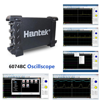 Osciloscopio Digital HANTEK 6074BC, 70MHz, 1GSa/s, 4 Canales, USB, Osciloscopio Virtual, Instrumento de Diagnóstico