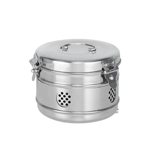 Contenedor de Esterilización de Acero Inoxidable Boshengjia BsJ-06 con Orificios de Ventilación para Uso Médico - Product Image 2
