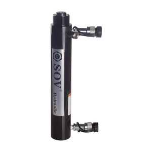 Cylindre hydraulique à double effet en acier ENERPAC, 150 tonnes, 7000 bars/10000 PSI, longue course 815 mm, 10 ans d'utilisation, RR-15032 - Product Image 1