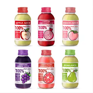 OEM 318ml fruit & vegetable juice Multi-flavored juice wholesale private customization natural fruit juice