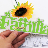 La decorazione della carta dell'invito dell'album in rilievo della matrice di taglio del metallo fatto da te celebra la laurea Scrapbooking il taglio del mestiere muore