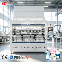 Ligne de remplissage linéaire entièrement automatique haute précision et haute vitesse à 16 têtes, équipement de remplissage de bouteilles, machine de remplissage par débordement par gravité