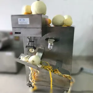 Elektrikli ticari otomatik trabzon hurması portakal limon mandalina soyma soyucu makinesi