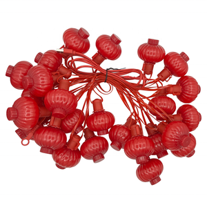 Guirlande lumineuse LED Shineu pour le Nouvel An chinois, lanterne rouge, IP65, longueur personnalisable, décoration de rideau pour le Festival du Printemps - Product Image 4