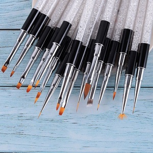 16# <strong>Nail</strong> <strong>Brush</strong> Nylon Hair <strong>Brush</strong> 16 PCS Rhinestone Handle <strong>Nail</strong> Art <strong>Brush</strong> Sets Kits Personal <strong>Beauty</strong> Tools and <strong>Nail</strong> Art Pen - Product Image 6