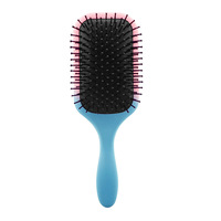 Ensemble de brosses et peignes à cheveux : Brosse plate démêlante dégradée, Brosse de massage à dents larges avec queue pour barbier, styliste, femme, séchage et coiffage – Haarbuerste
