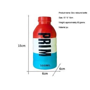 Hot Sale Pu Foam Benutzer definierte Prime Mini Stress Squishy Spielzeug Flaschenform <span class=keywords><strong>Promotion</strong></span> Soft Stress Prime Drink Squishy Toy - Product Image 5