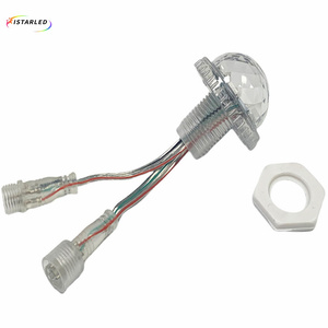 Luci LED Pixel a Punto da 35MM per Giostre, Tema Cristallo, DC24V, per Luna Park e Parchi Divertimento, Colore RGB SPI Dream Color UCS2903 - Product Image 2