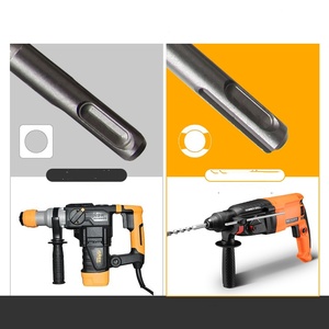 Set di 17 Pezzi di Scalpelli in Acciaio al Carbonio <span class=keywords><strong>e</strong></span> Punte da Trapano <span class=keywords><strong>SDS</strong></span> Plus per Muratura, per Calcestruzzo <span class=keywords><strong>e</strong></span> Granito - Product Image 5