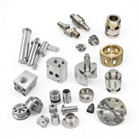 Pièces usinées CNC en acier inoxydable de haute précision OEM, composants mécaniques et structurels personnalisés, arbres de précision avec brochage