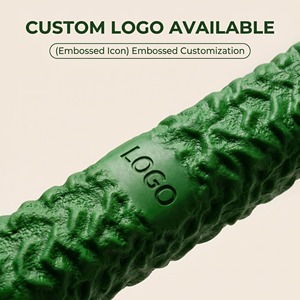 Jouet à mâcher en caoutchouc vert personnalisé pour chiens, durable, interactif, grande taille, motif uni, style simple, utilisation manuelle, utilisation en intérieur - Product Image 4