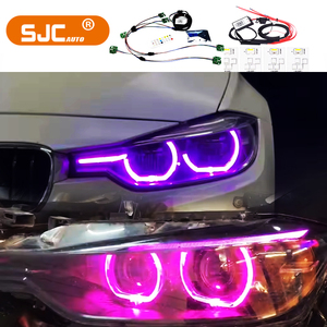 Módulo LED DRL RGB SJC Plug and Play para BMW F30 F31 F35 3GT F34 328 <span class=keywords><strong>318</strong></span> 320 325 330 335 2013-2019, Módulo de Faros Delanteros, Todos los Colores - Product Image 1
