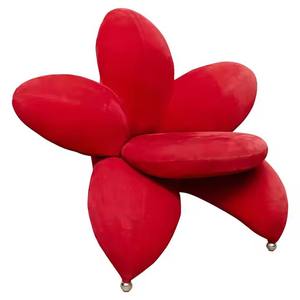 Nuevo Sillón de Diseño Creativo y Lujoso para Sala de Estar, Sofá Individual de Tela, Sillón Decorativo para Hotel con Forma de Flor - Product Image 6