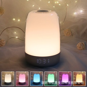 Smart Sunrise Alarm <b>Clock</b> Night Light With <b>Led</b> Display Usb Powered Seven Color For Bedroom Home Use - Product Image 4