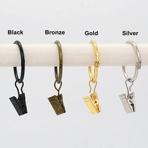 YIWANG Bán Buôn 1.2 Inches Thanh Rèm Loose-Leaf Mở Rèm Nhẫn Với Kim Loại Clip - Product Image 3