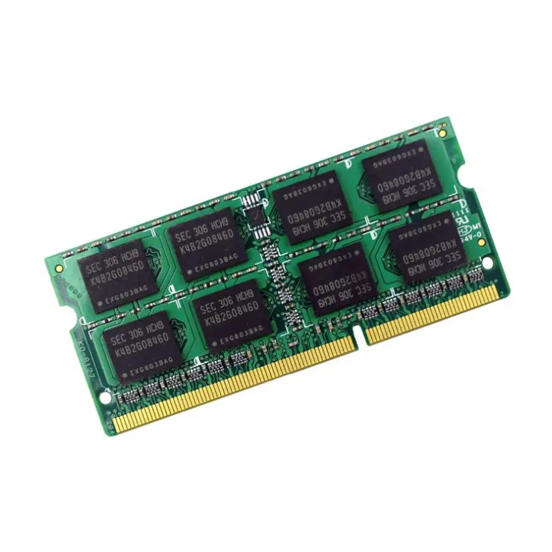 ذاكرة الوصول العشوائي Ddr3/ddr3l لجهاز محمول DDR3 4G 1333 204 بن ذاكرة الوصول العشوائي sodimm بسعر جملة المصنع