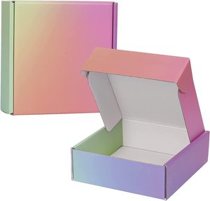 Custom Kraft E-flute Cardboard Moving Corrugated Box Large Mailing Carton Shipping Box