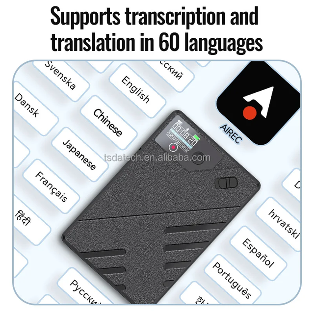 A5 AI Recorder ChatGPT Intelligent Transcription and Translation APP Remote Control Recording Device