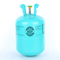 Bouteille de gaz vide industrielle en acier pour réfrigérant ARKOOL R507a, 5L, 150 bars, 5kg