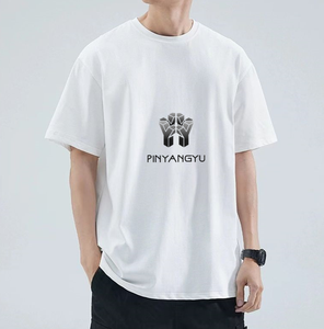 Haute qualité unisexe à manches courtes 100% coton surdimensionné brodé Logo écran personnalisé <span class=keywords><strong>t</strong></span>-shirt hommes <span class=keywords><strong>T</strong></span>-shirts <span class=keywords><strong>t</strong></span>-shirt - Product Image 4